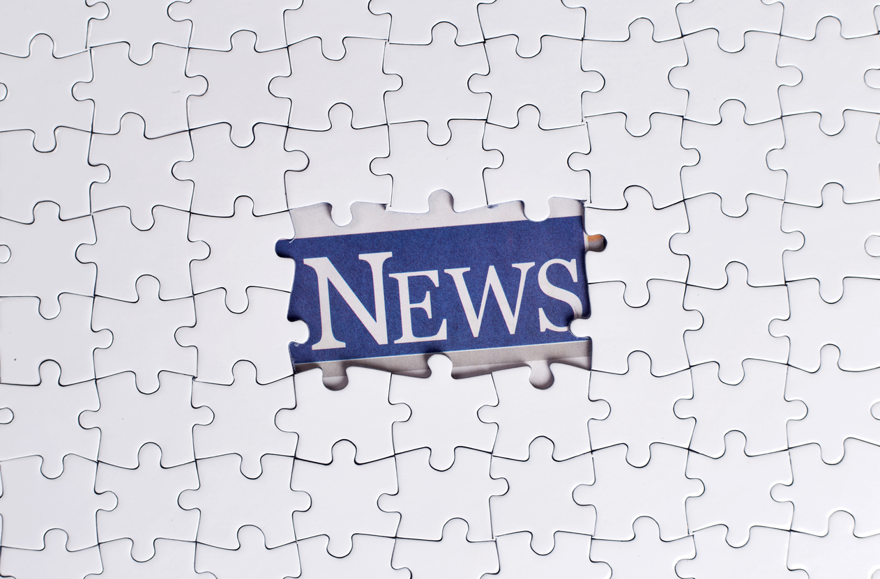 News Puzzle Concept